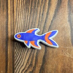 Tropical fish shoe charm jibbitz
